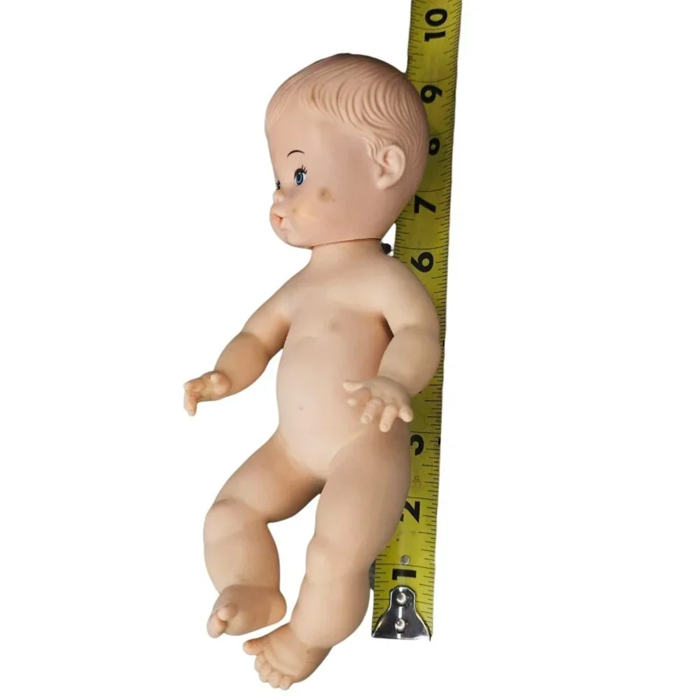 VTG 70s Playmates Drink And Wet Baby‎ Girl Doll 9